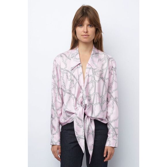 NWT ZADIG & VOLTAIRE TOUPY SHIRT Size Extra Small - Picture 4 of 10